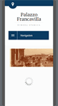 Mobile Screenshot of palazzofrancavilla.com